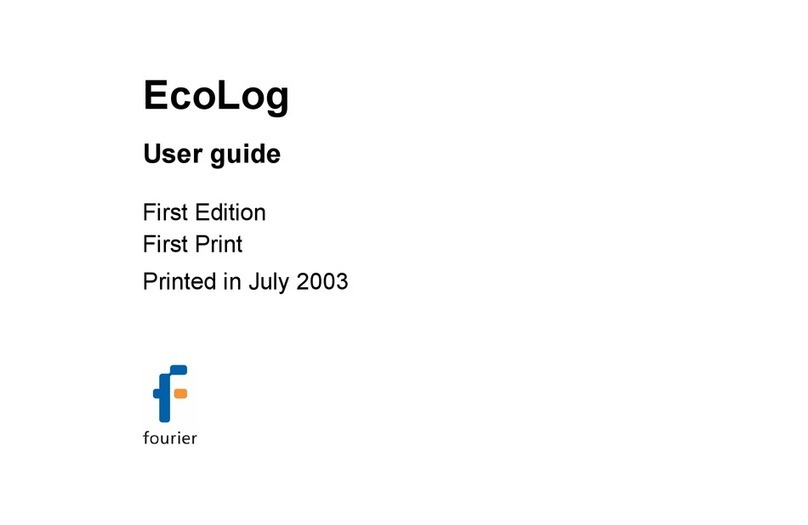 Fourier EcoLog User manual