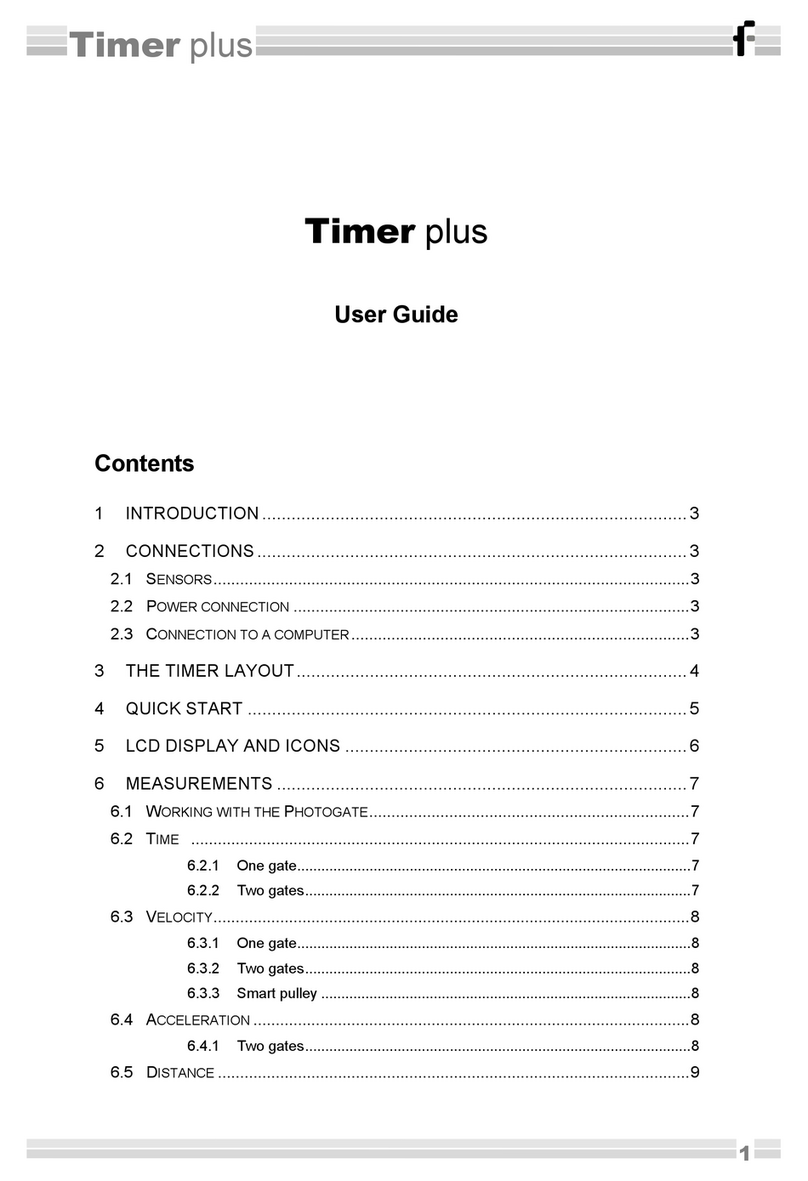 Fourier Timer plus User manual
