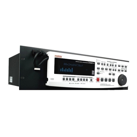 Fostex 8345 user guide