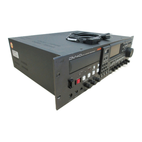 Fostex DV-40 User manual