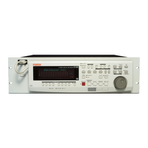 Fostex D-108 User manual