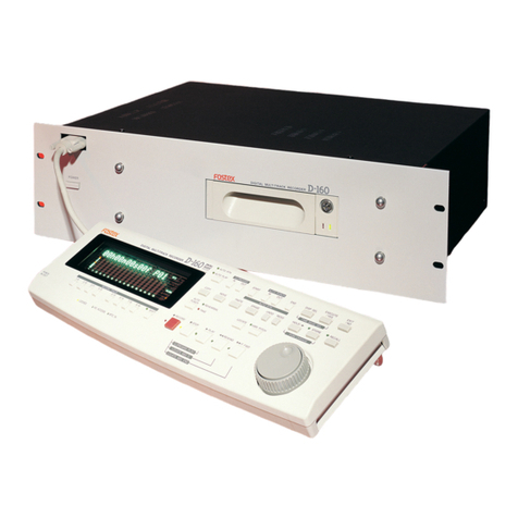 Fostex D-160 User manual