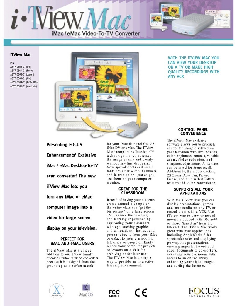 foc.us iTView Mac Specifications