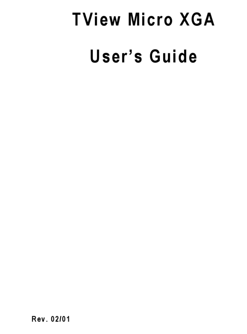 foc.us TView Micro XGA user guide