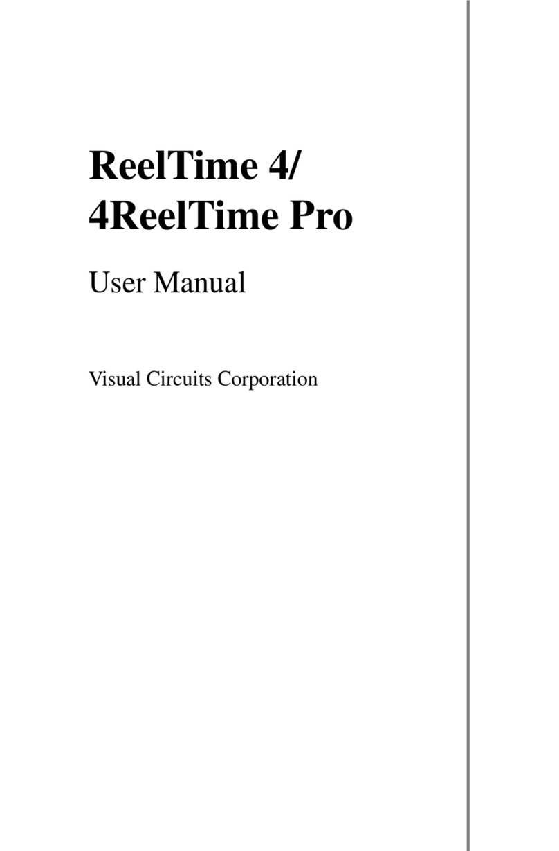 Visual Circuits 4ReelTime Pro user manual