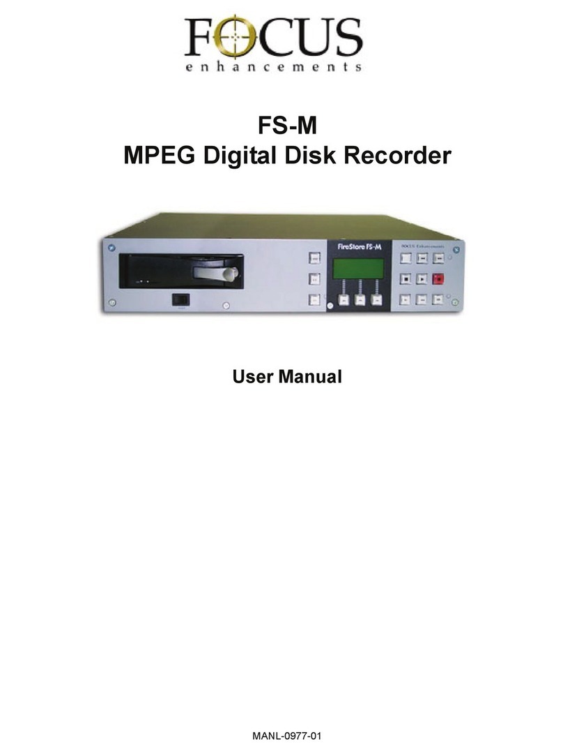 foc.us Firestore FS-M User manual