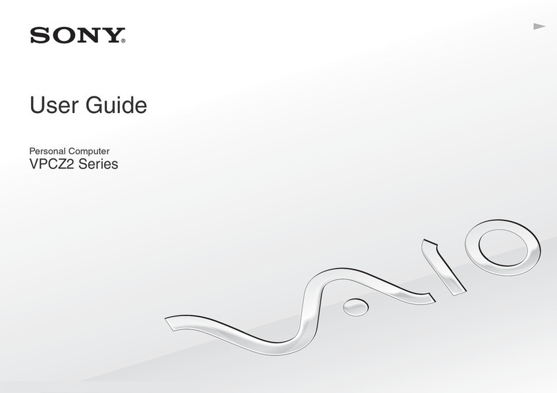 Sony VPCZ2390X User manual