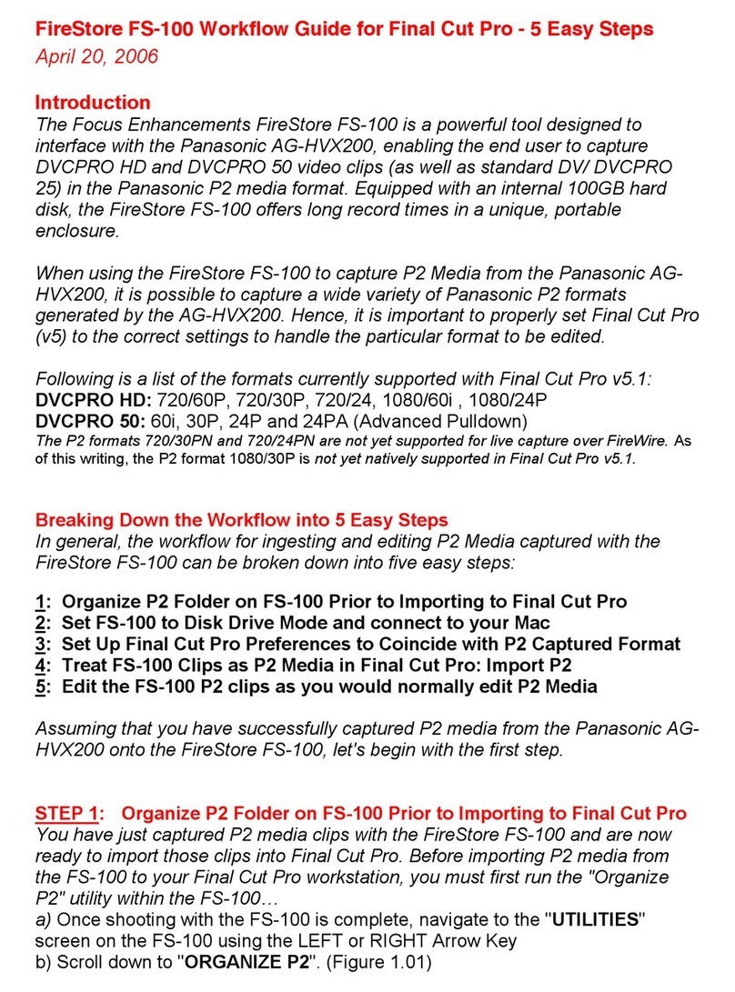 foc.us Firestore FS-100 Workflow Guide