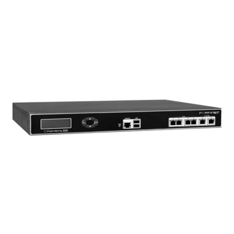 Fortinet FortiGate FortiGate-300A Instruction Manual