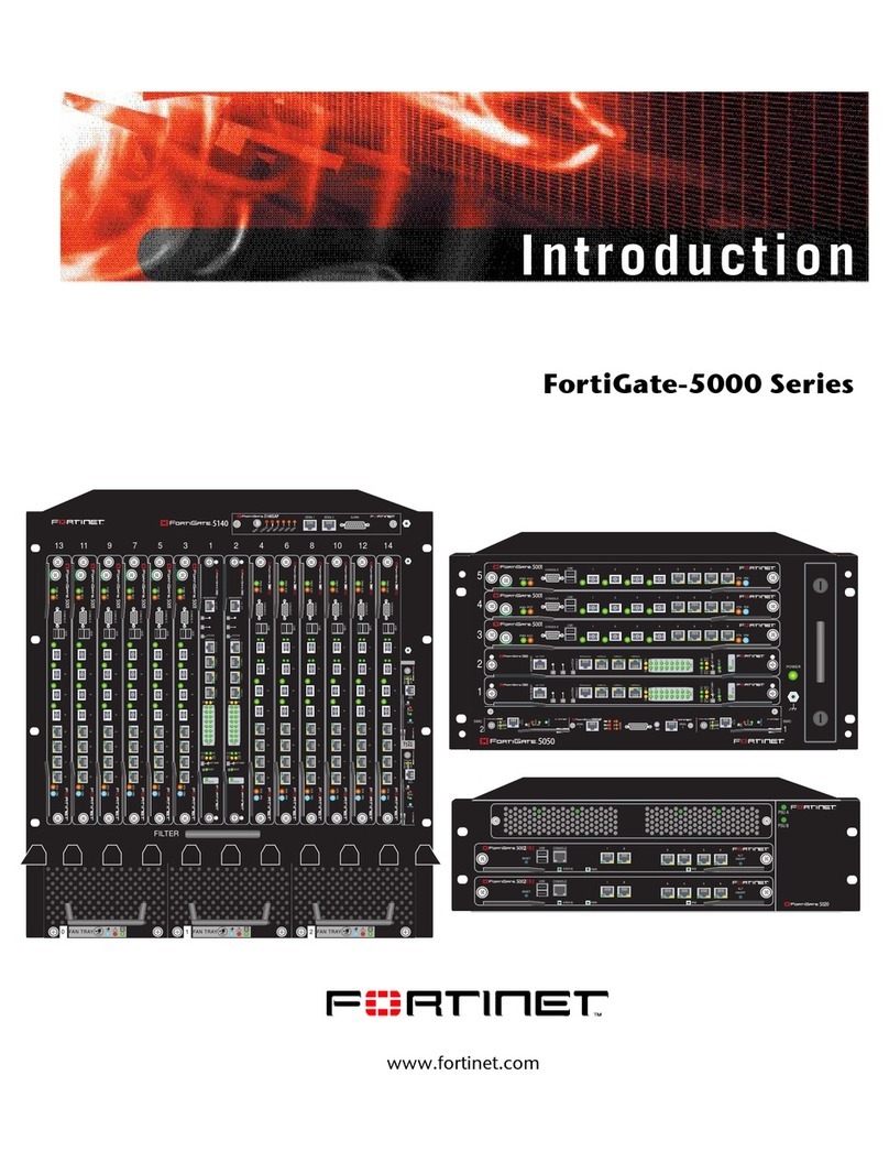 Fortinet FortiGate FortiGate-5001FA2 Reference manual
