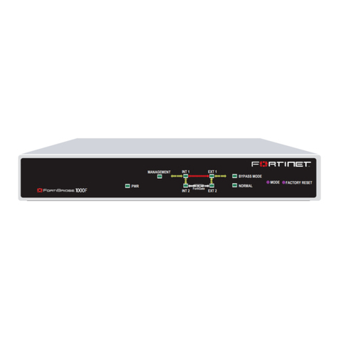 Fortinet FortiBridge FortiBridge-1000F quick start guide