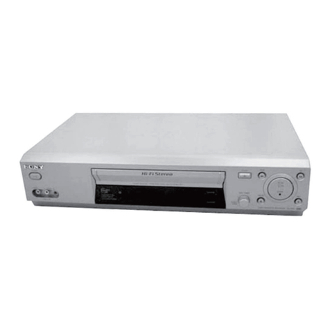 Sony SLV-N55 - Video Cassette Recorder User manual