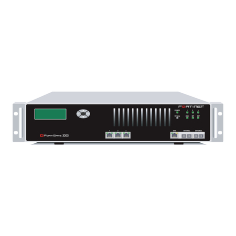 Fortinet FortiGate 3000 Administration guide Fortinet FortiGate 3000 Administration guide