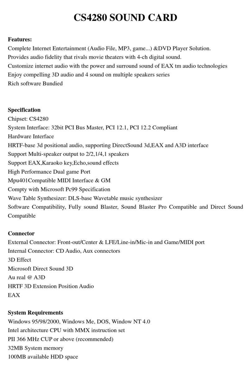 Encore ENM232-4C Specifications