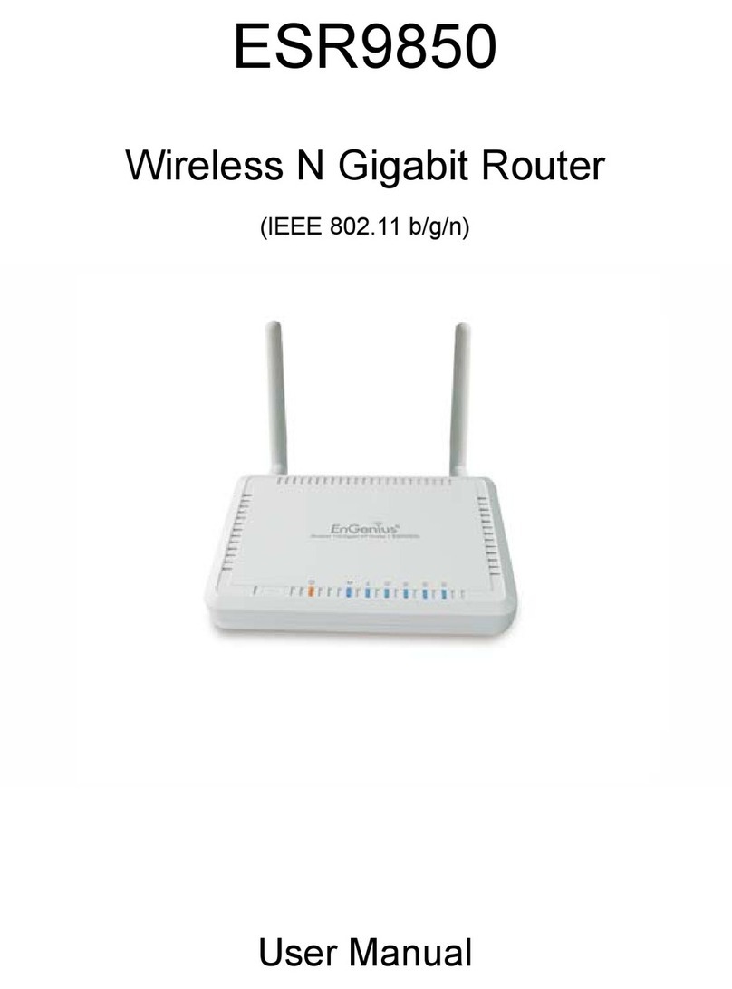 EnGenius ESR-9850 User manual