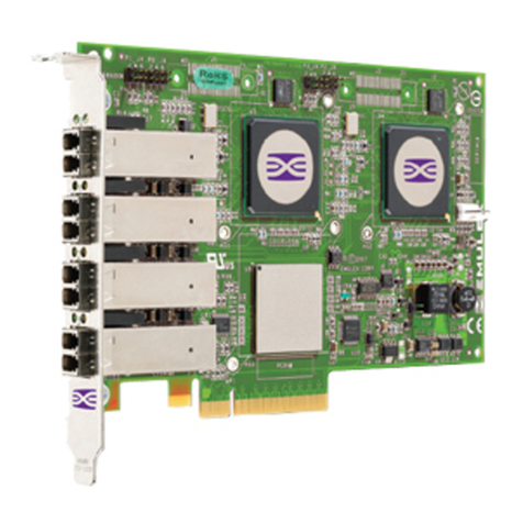 Emulex LPe11004 HBA Assembly instructions