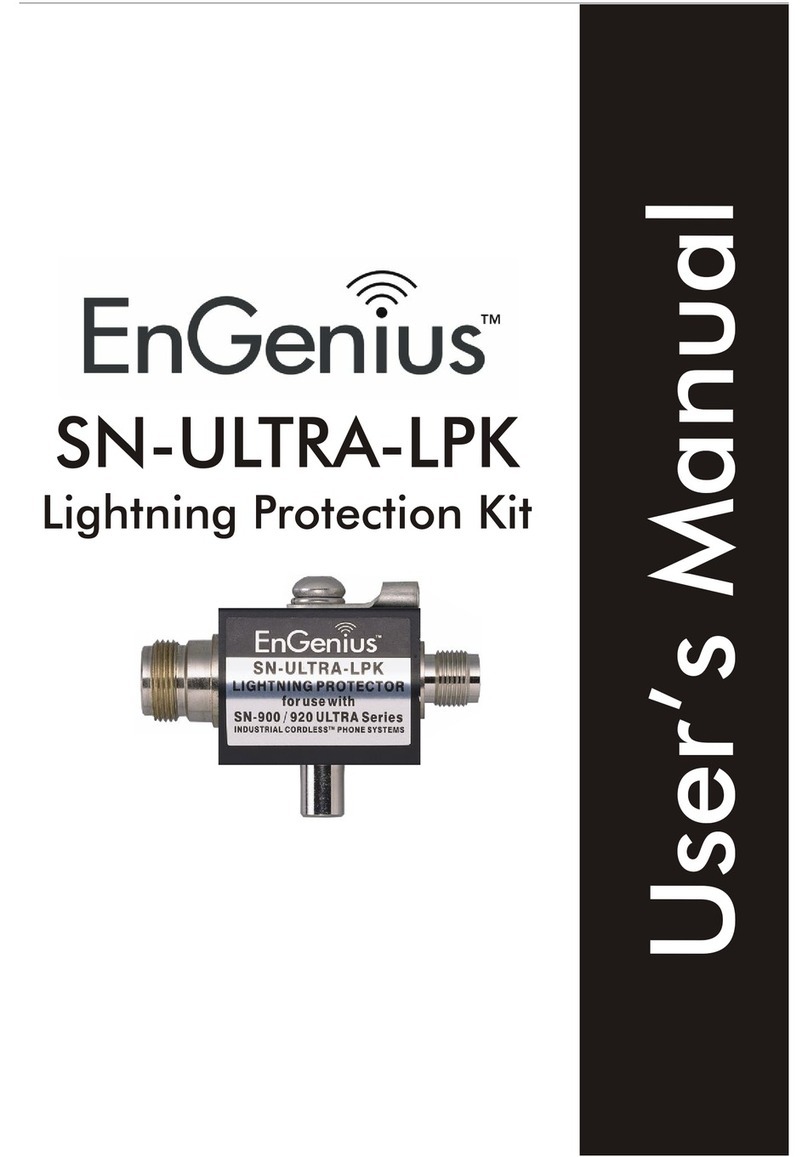 EnGenius Lightning Protection user manual