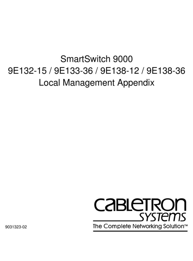 Cabletron Systems 9E132-15 Appendix