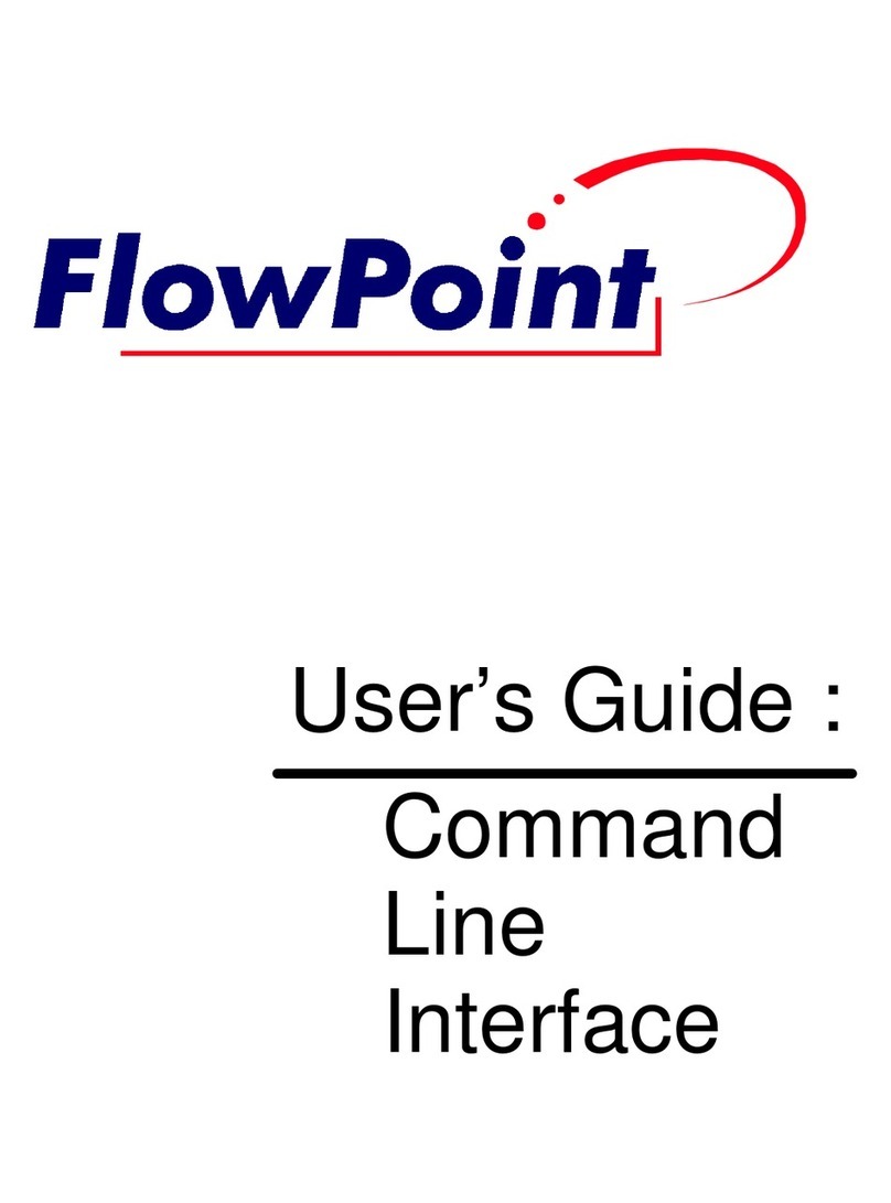 FlowPoint CyberSWITCH CSX100 user guide