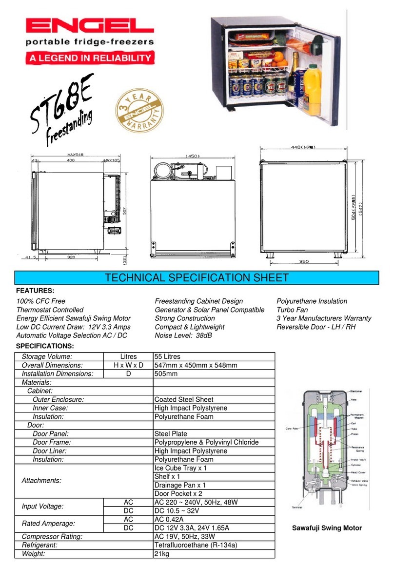 Engel ST68E Specifications