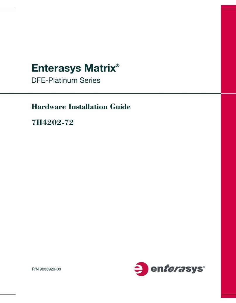 Enterasys Matrix 7H4202-72 Manual