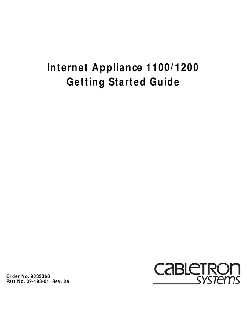 Cabletron Systems IA1100 Getting started guide Cabletron Systems IA1100 Getting started guide