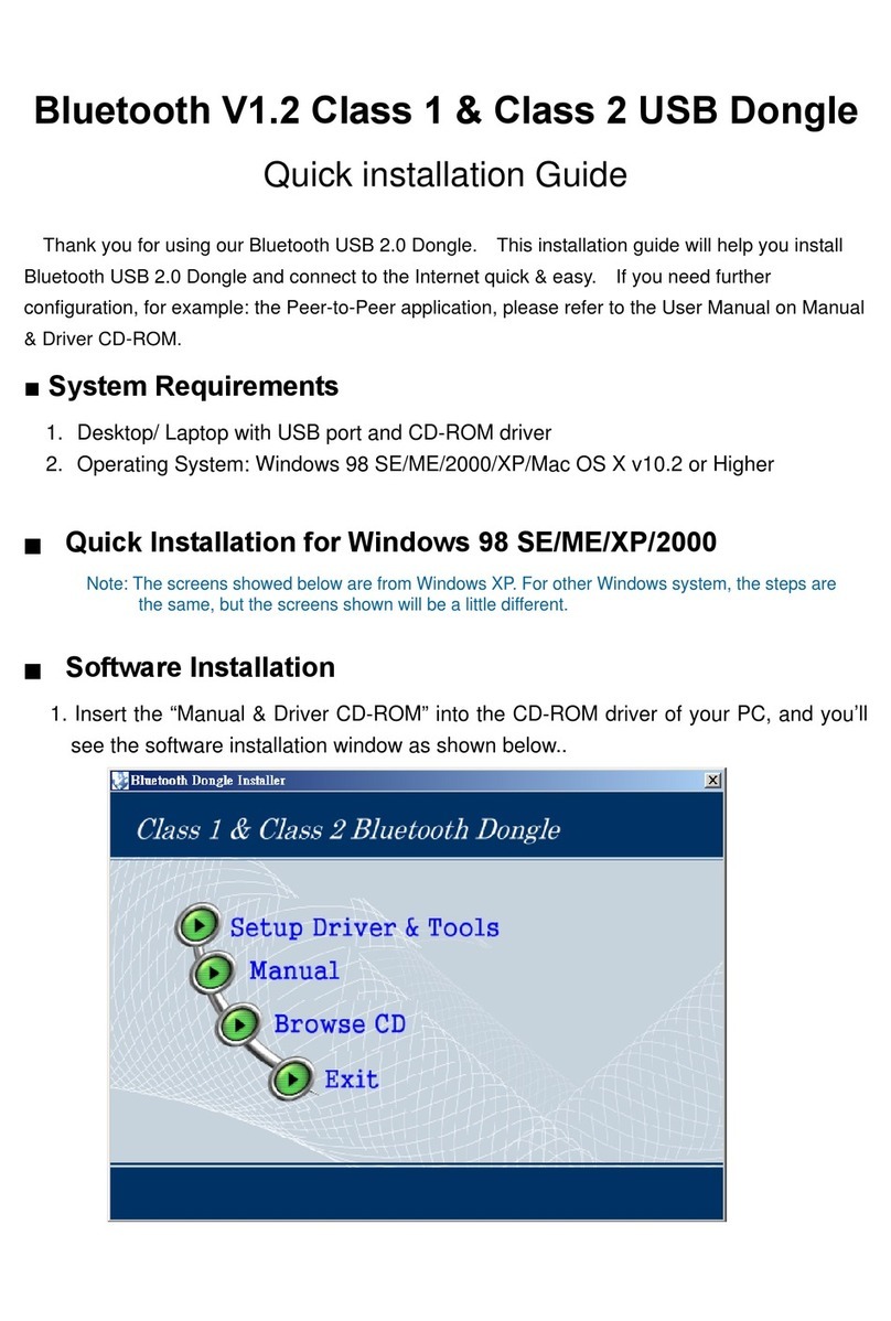 Encore ENUBT-C1 Quick installation guide