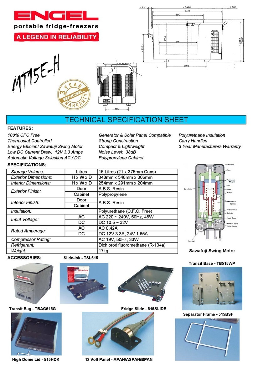 Engel MT15E User manual