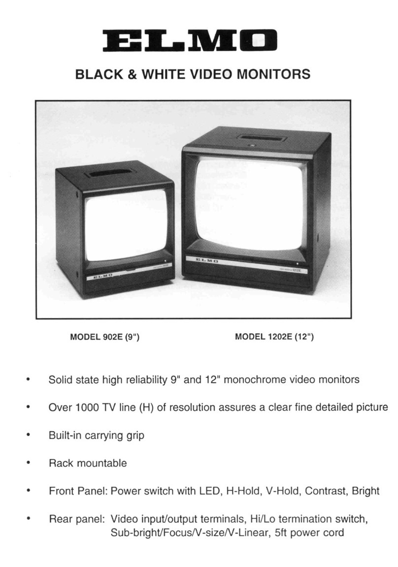 Elmo 1202E User manual
