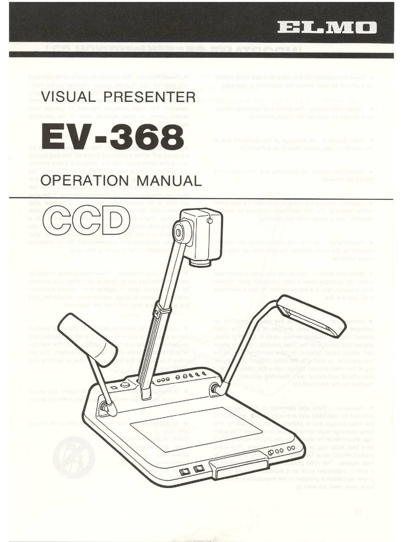 Elmo EV-368 User manual