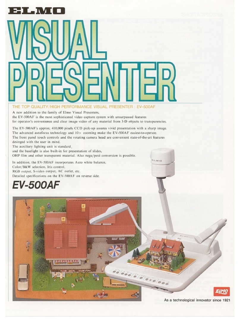 Elmo EV-500AF Specifications