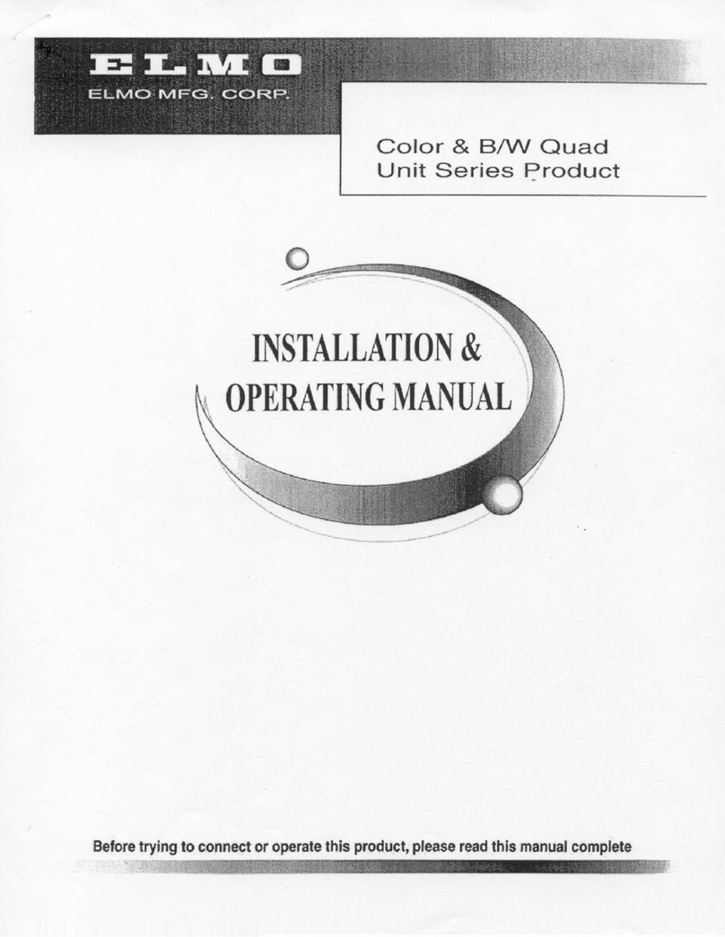 Elmo ChromaQuad-4 Installation & operating manual