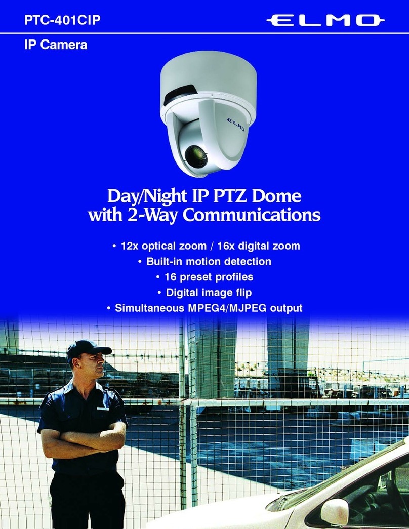 Elmo PTC-401CIP Specifications