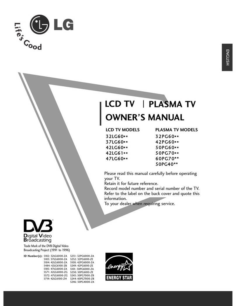 LG 47LG6000.AEK User manual