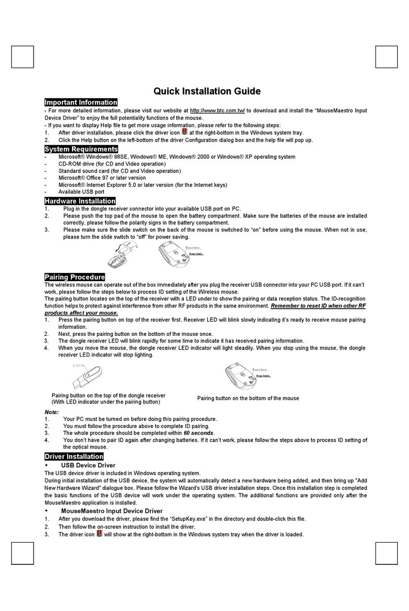 Emprex M957U User manual
