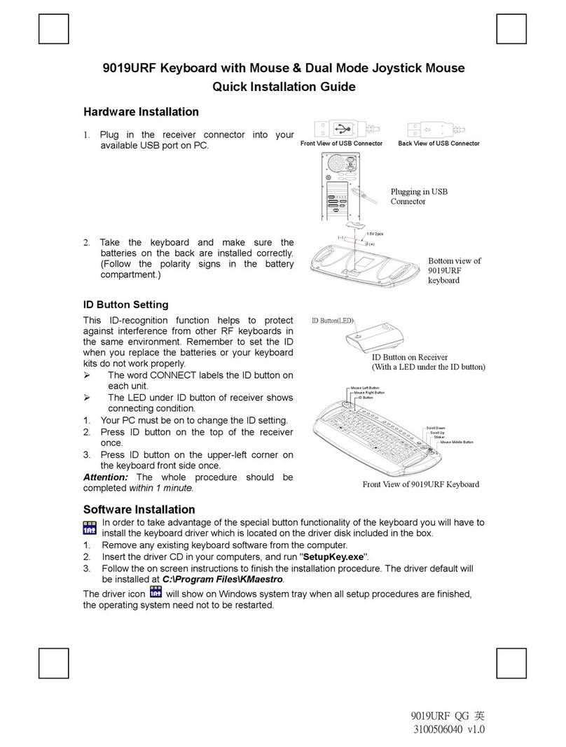 Emprex 9019URF Quick installation guide