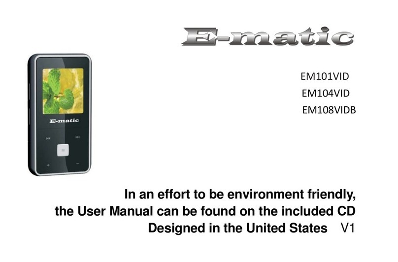 E-matic EM101VID user manual