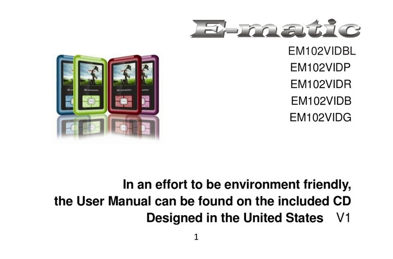 E-matic EM102VID user manual