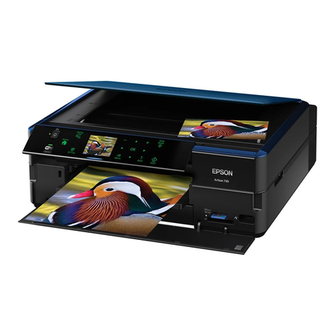 Epson Artisan 730 User manual