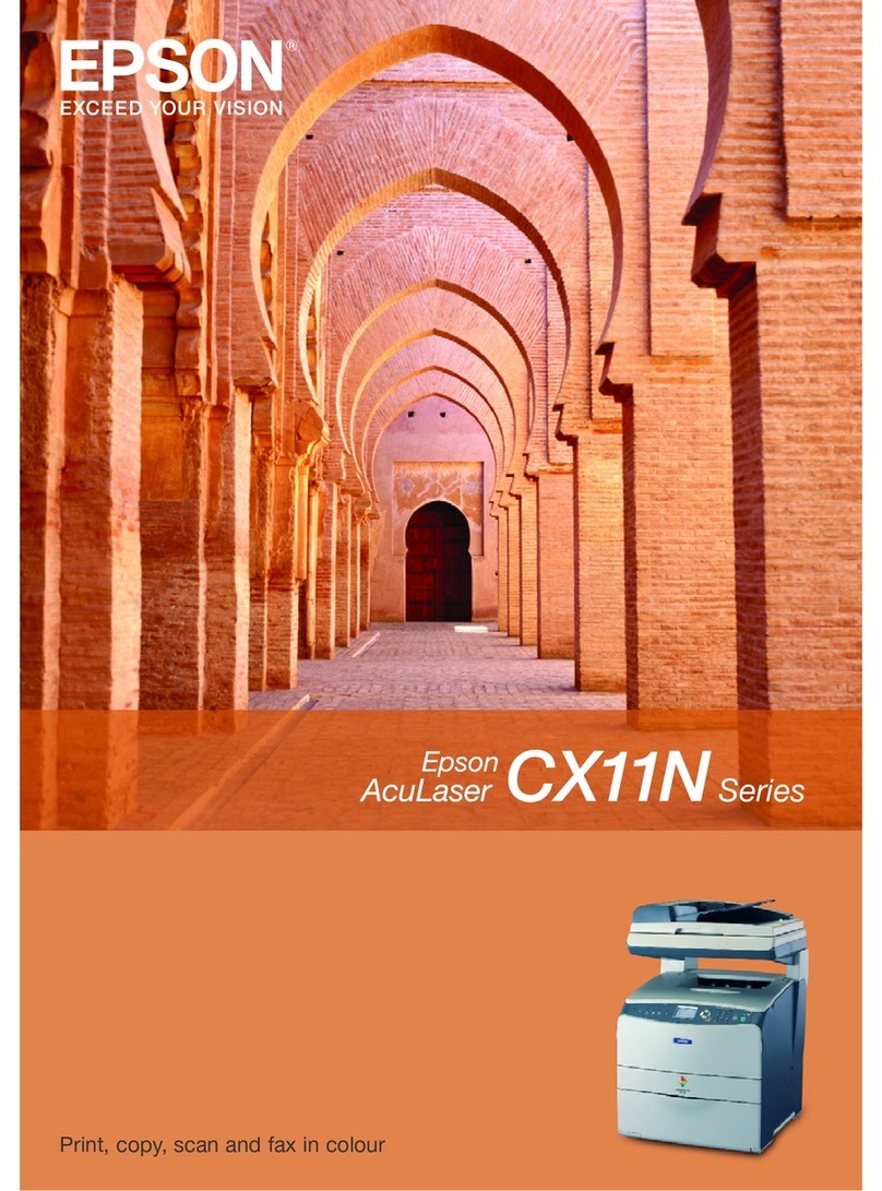 Epson AcuLaser CX11N User manual