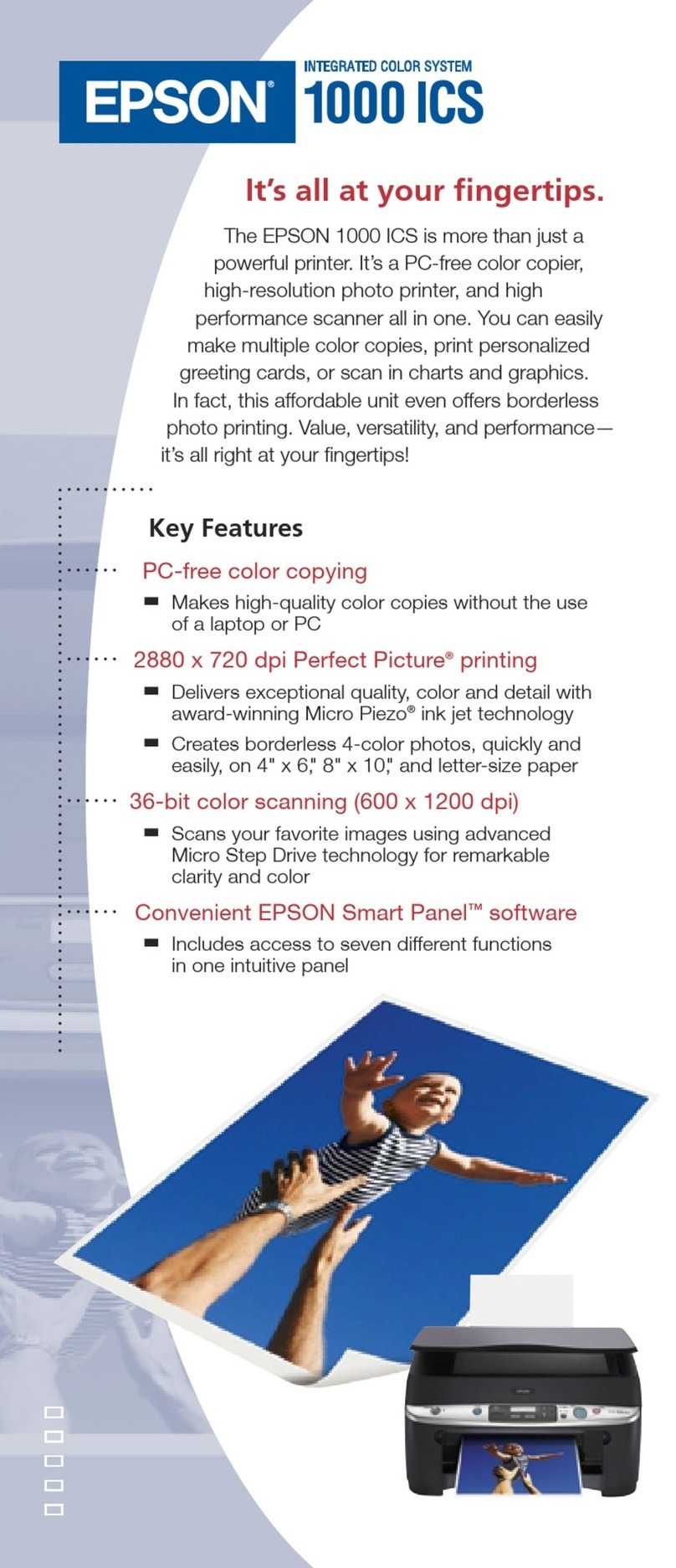 Epson 1000 ICS User manual