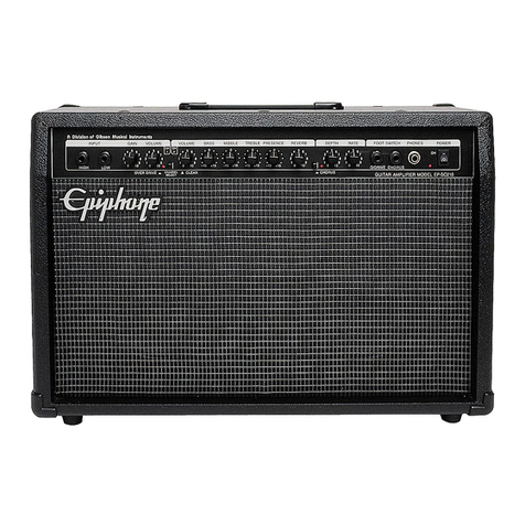 Epiphone EP-SC210 Operation manual