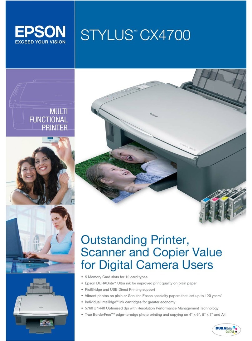 Epson Stylus CX4700 Series User manual