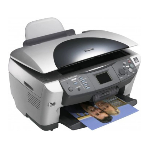 Epson Stylus Photo RX600 User manual