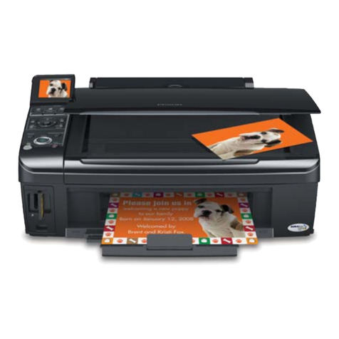 Epson NX400 - Stylus Color Inkjet User manual