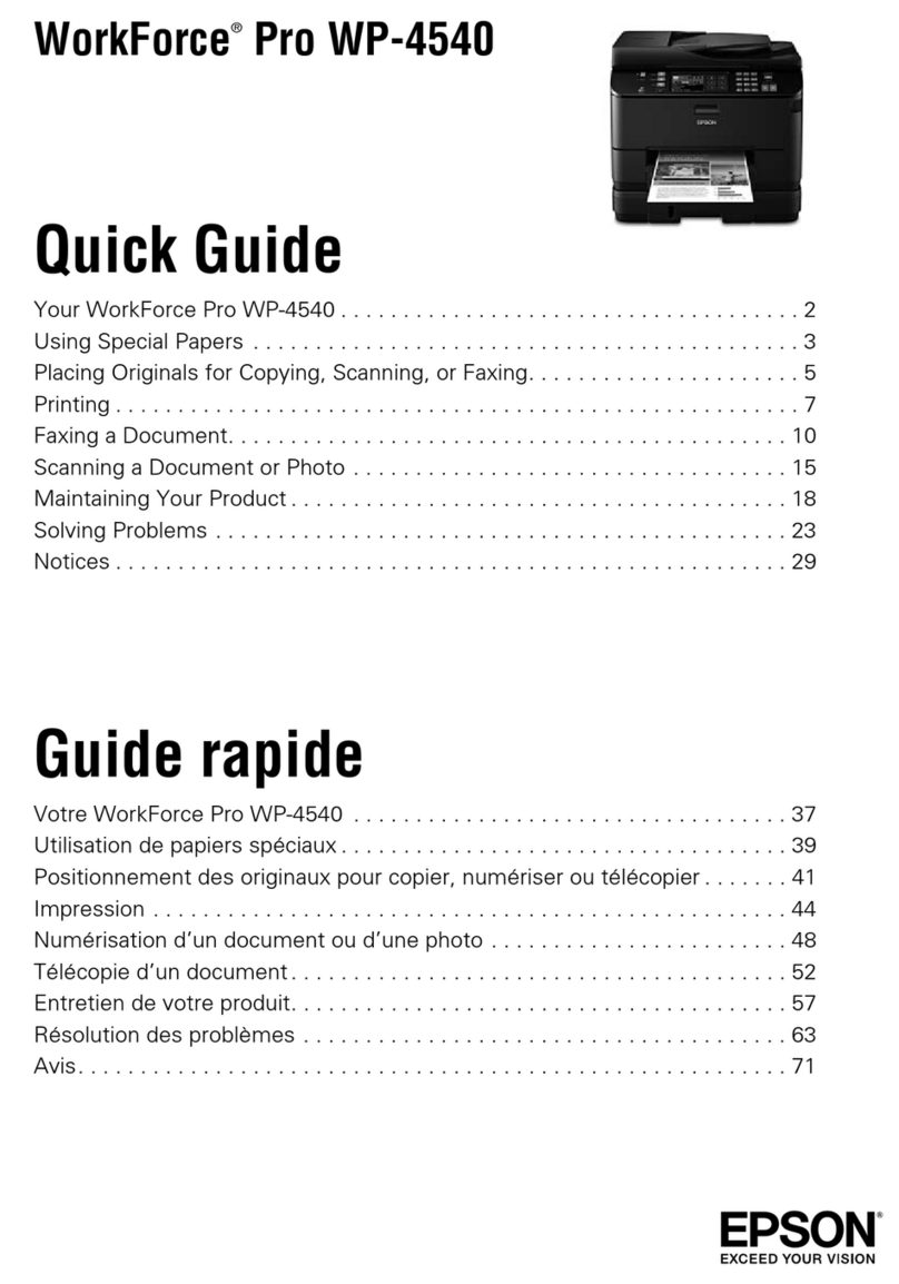Epson WorkForce Pro WP-4540 User manual