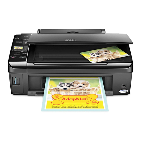 Epson NX215 - Stylus Color Inkjet User manual