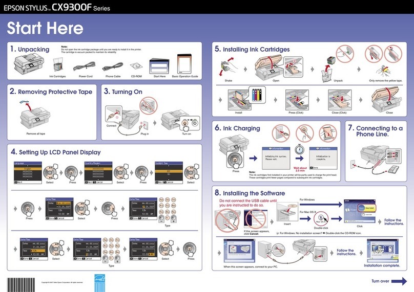 Epson Stylus CX9300 Guide