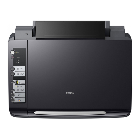 Epson Stylus CX7300 Series Assembly instructions