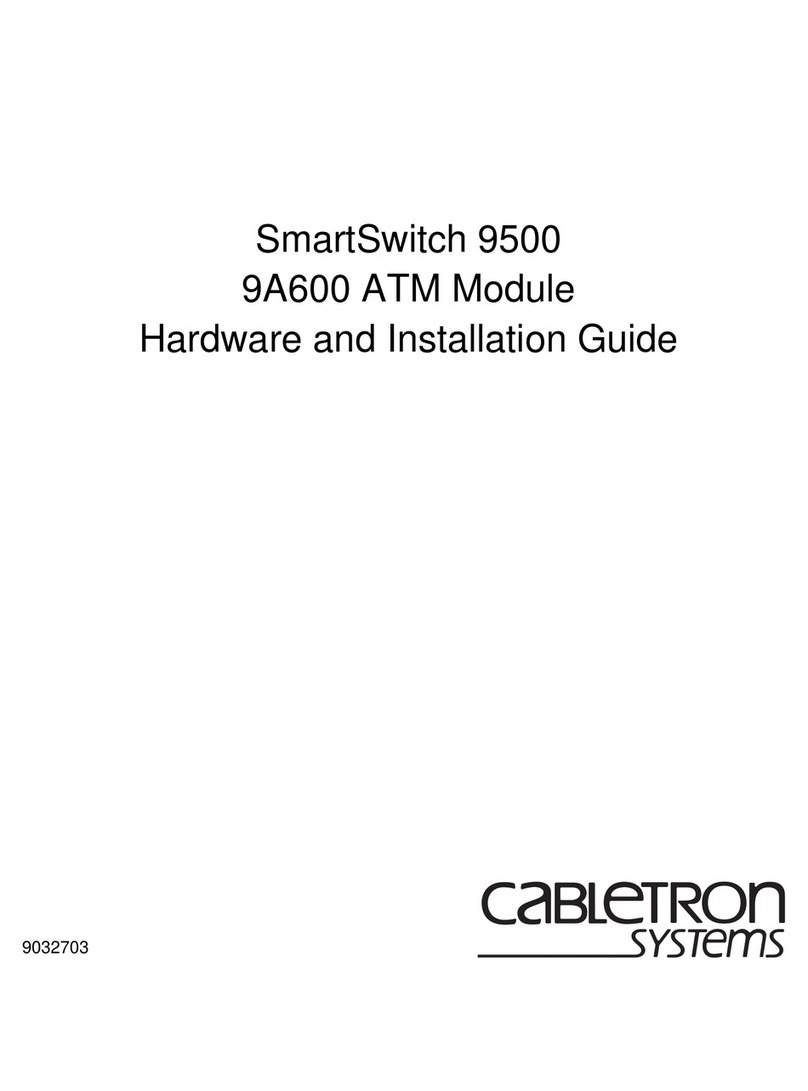 Cabletron Systems SmartSwitch 9500 User manual Cabletron Systems SmartSwitch 9500 User manual